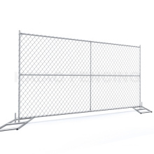 Fencing Chain Link Temporary Fence With Cross Tube